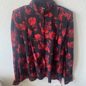 The Kooples Rose Top